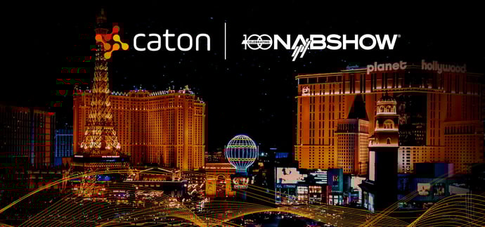 Caton at NAB 2023 - Web Banner
