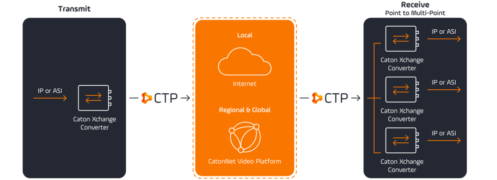 Video Transmission - Point to Multipoint