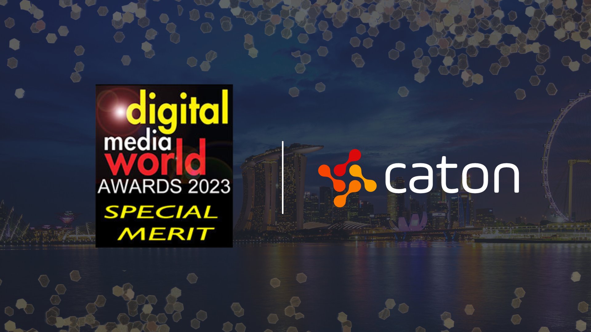 Caton Technology Receives Special Merit at Digital Media World Awards
