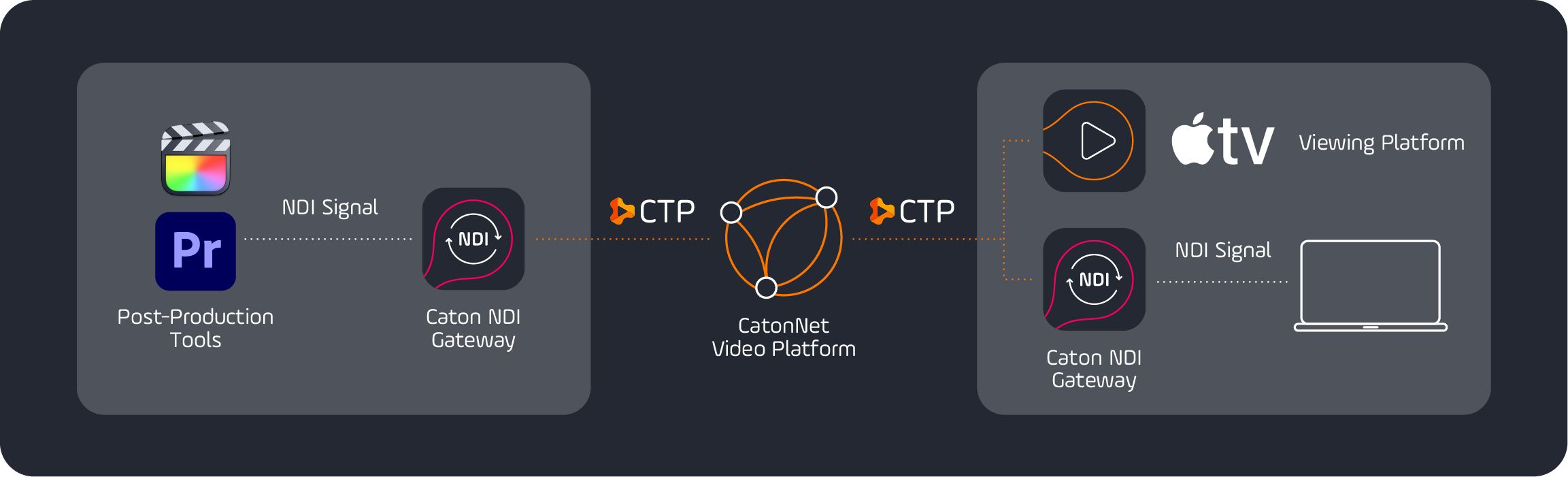 NDI - Remote Post production